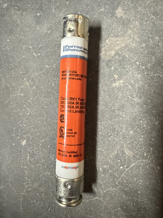 Ferraz Shawmut A6D10R SMART SPOT FUSE  600V AC AMP-TRAP TIME DELAY DUAL ELEMENT