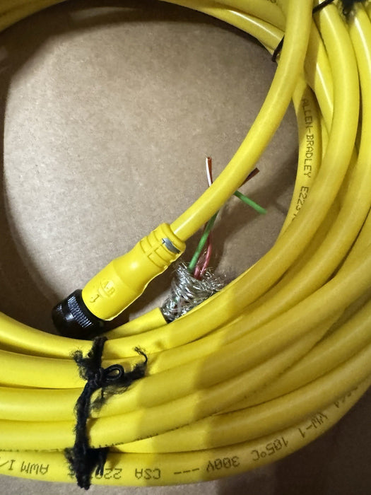 Allen-Bradley 889R-F3ECA-10 AC Micro Cordset 10 Meter 3 pin