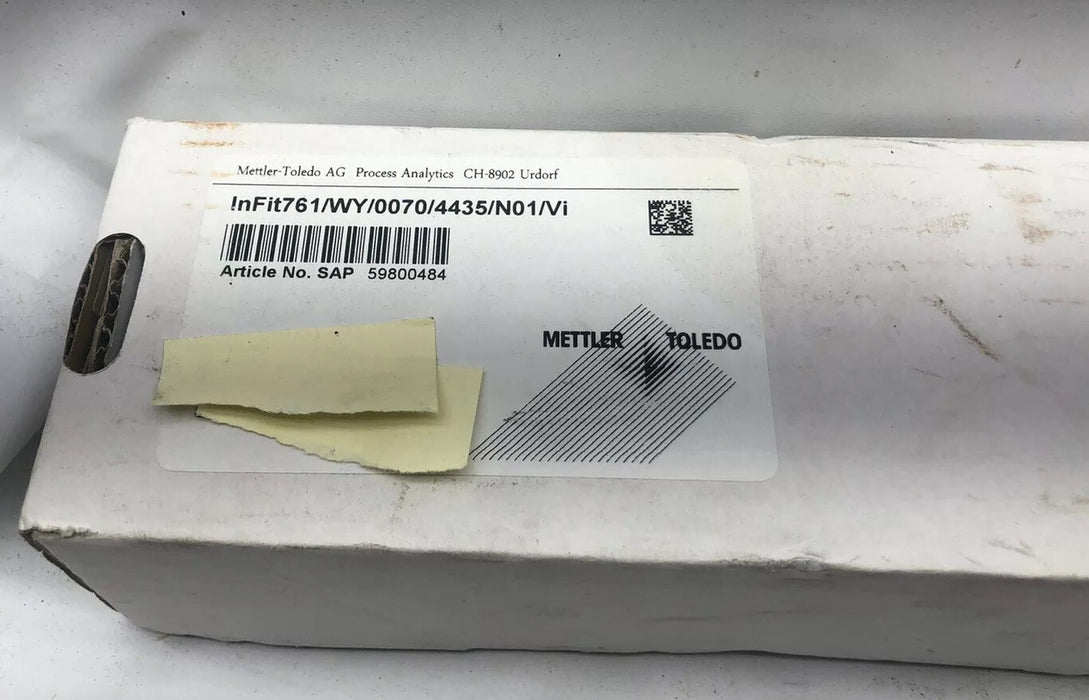 NEW METTLER TOLEDO InFit761/WY/0070/4435/N01/Vi INSERTION HOUSING INFIT 761