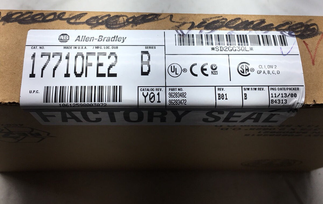 New 2000 Sealed 1771-OFE2 Allen Bradley Current 4-20ma Analog Output 4 POINT QTY