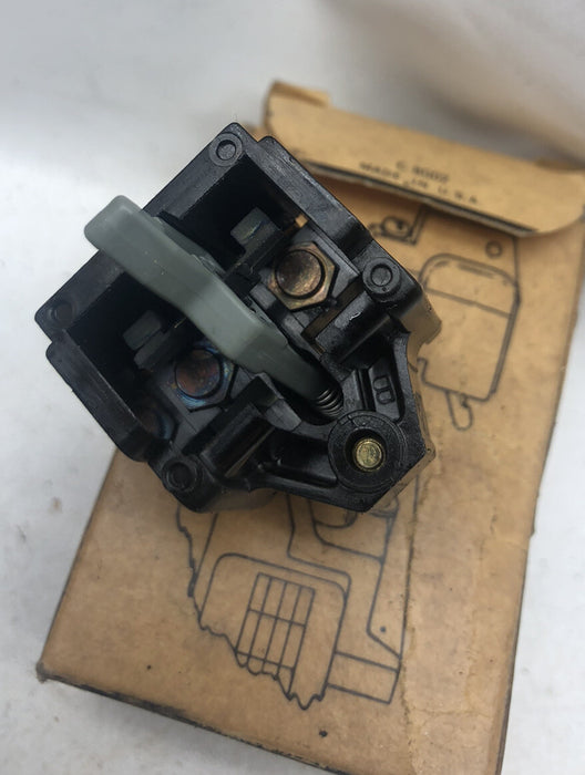 Allen Bradley 1495-G0 Ser L Auxiliary Contact Size 0 600VAC 1 N.C.