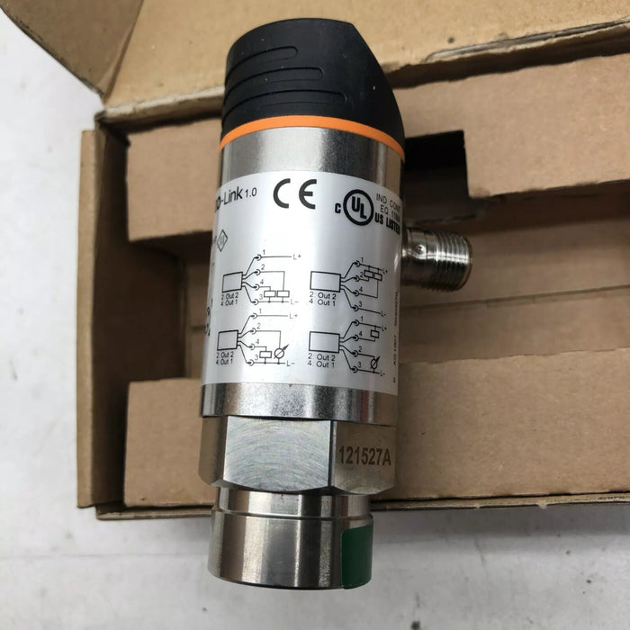 NEW IFM EFECTOR500 PRESSURE SENSOR PN2222 PN-100-SBN14-MFRKG/US NIB