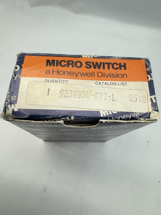 NEW HONEYWELL MICROSWITCH 9123RB3W-R7T-L PROXIMITY SWITCH 9123RB3WR7TL