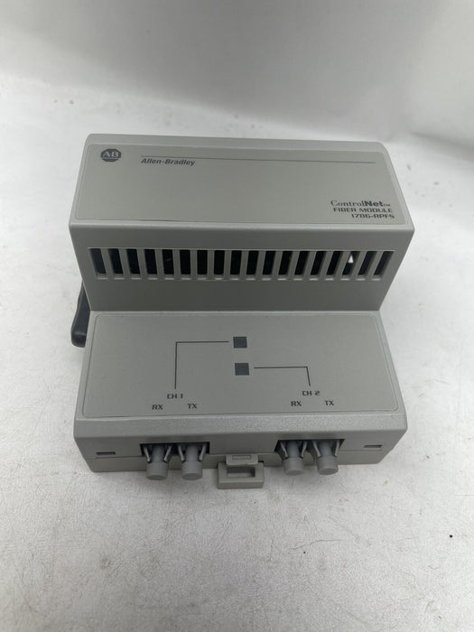 ALLEN BRADLEY 1786-RPFS /A CONTROLNET FIBER MODULE 1786RPFS