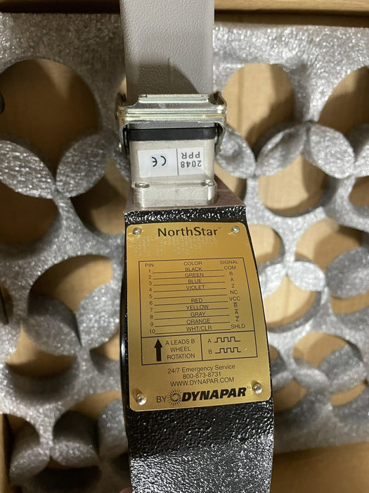 NORTHSTAR / DANAHER CONTROLS HSS52048T012LD DYNAPAR MODEL HB2048LT012LC ENCODER