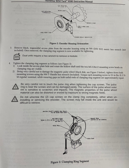 NORTHSTAR / DANAHER CONTROLS HSS52048T012LD DYNAPAR MODEL HB2048LT012LC ENCODER