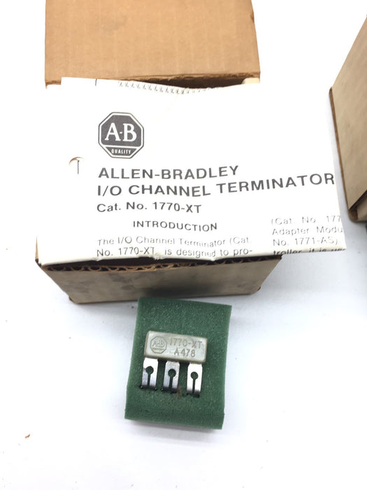 NEW ALLEN BRADLEY 1770XT I/O CHANNEL TERMINATOR