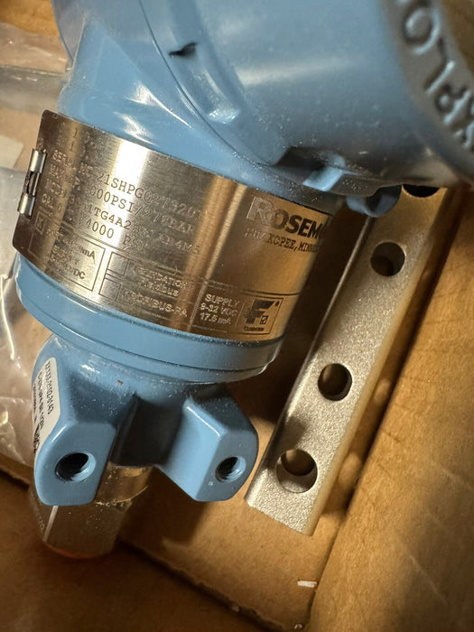 3051TG ROSEMOUNT GAUGE TYPE PRESSURE TRANSMITTTER 3051TG4A2B31AB4M5 0-4000PSI