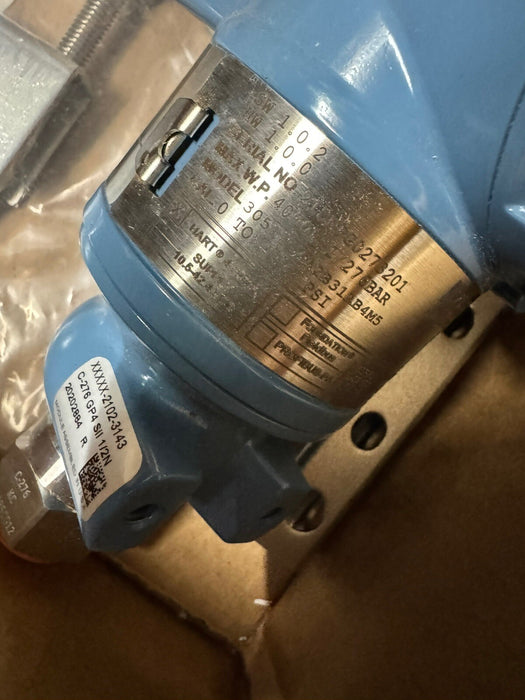 3051TG ROSEMOUNT GAUGE TYPE PRESSURE TRANSMITTTER 3051TG4A2B31AB4M5 0-4000PSI