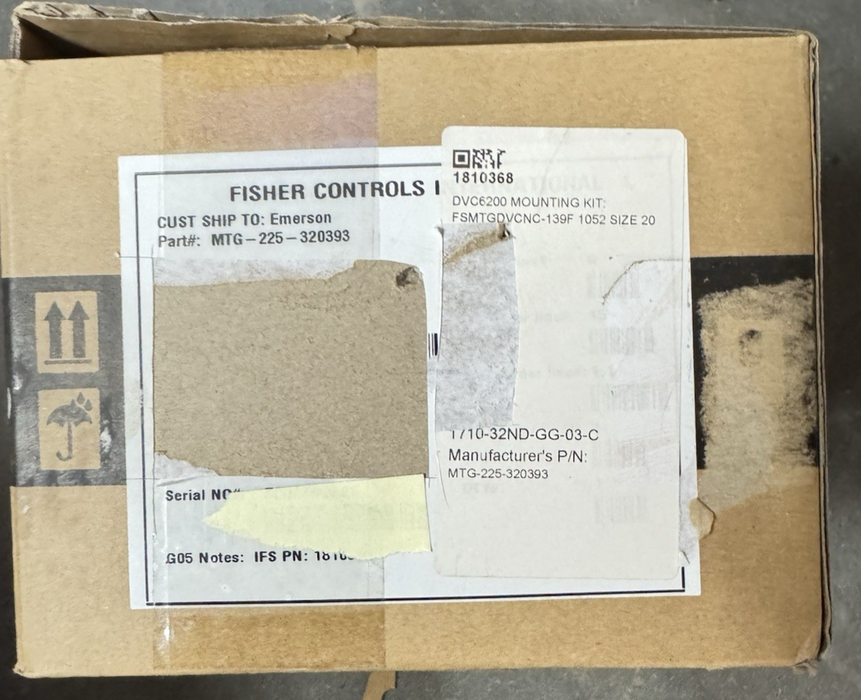 NEW FISHER GG04676X012 ARRAY ARCED 1052 SIZE 20 WINDOW MOUNT MTG-225-320393