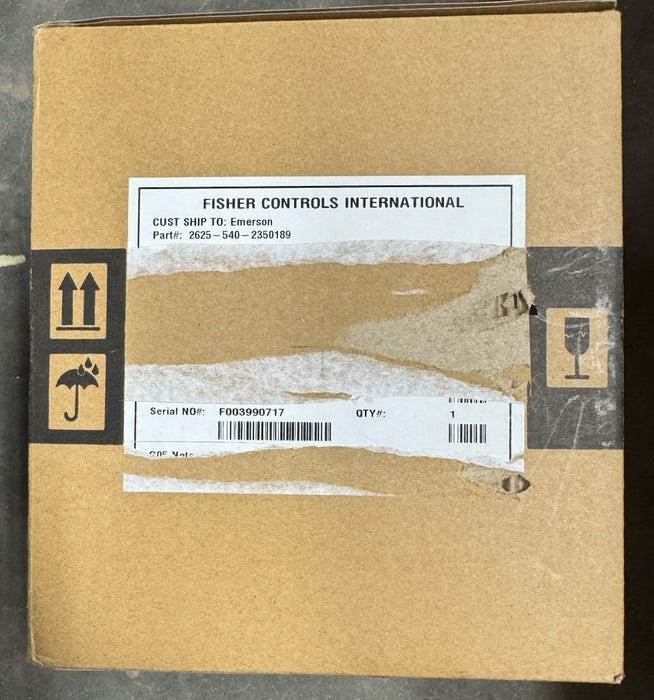 EMERSON 2625-540-2350189 / 26255402350189 New FISHER Pneumatic Booster Air