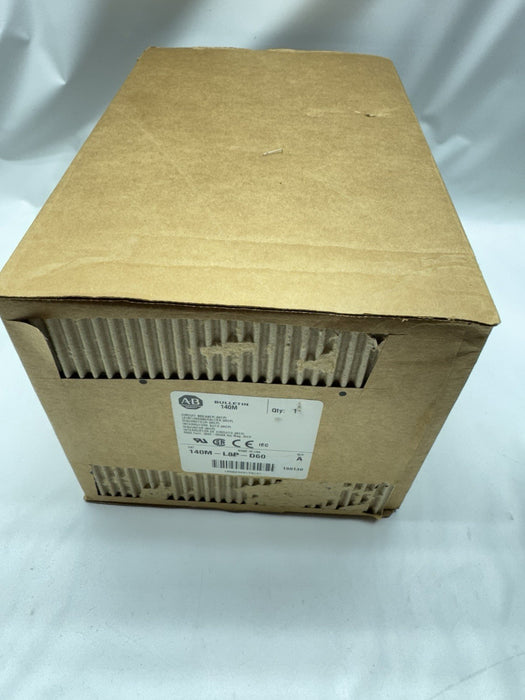 NEW ALLEN BRADLEY MCB 140M-L8P-D60  140ML8PD60 600A BREAKER SOME SHELF WEAR 140M