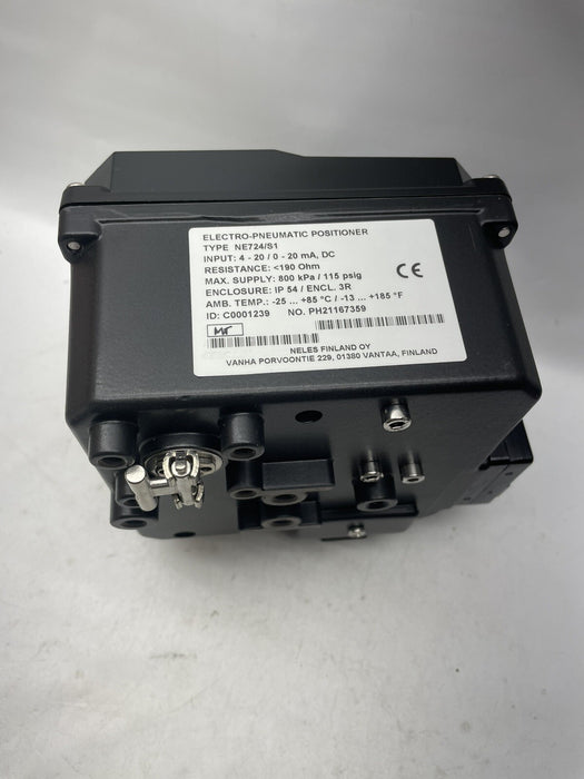NEW 2021 NE724 METSO AUTOMATION ELECTRO-PNEUMATIC VALVE POSITIONER NE724/S1