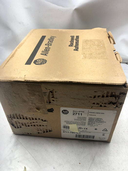 NEW 2711-T6C1L1 Allen-Bradley 2711 PanelView 600 HMI RIO REMOTE I/O 2711-T