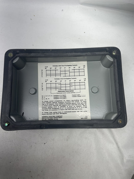 NEW GENERAL ELECTRIC LIMIT SWITCH IC9445B200AA LEVER OPERATED 15 AMPS 600V