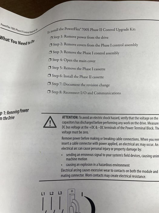 NEW ALLEN BRADLEY POWERFLEX 700S 20D-P2-CKE1 PF700S PHASE II UPGRADE 327745-A01