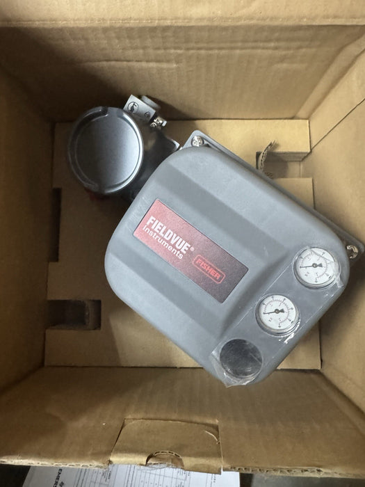 NEW FISHER DVC6200 FIELDVUE ELECTRO PNEUMATIC VALVE POSITIONER NIB GE40184XF02
