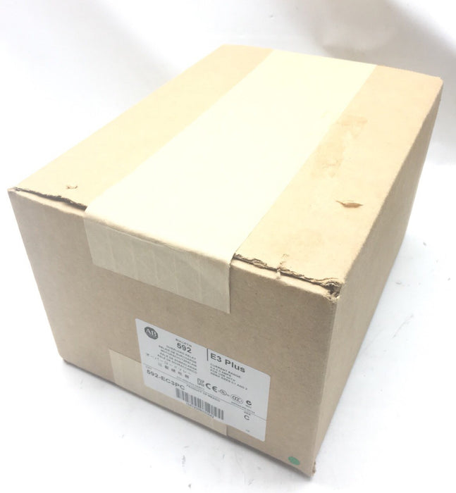 NEW SEALED 592-EC3PC ALLEN BRADLEY E3 PLUS OVERLOAD RELAY 592EC3PC SER C .4-2AMP