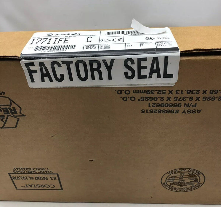 NEW SEALED 1771-IFE /C  PLC-5  ALLEN BRADLEY Analog Input Card AB