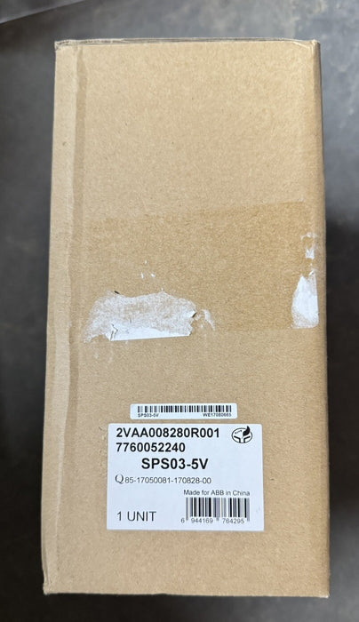 SPS03-5V NEW  ABB  SPS03-5V 2VAA008280R001 7760052240 SPS03-5V DCS POWER SUPPLY