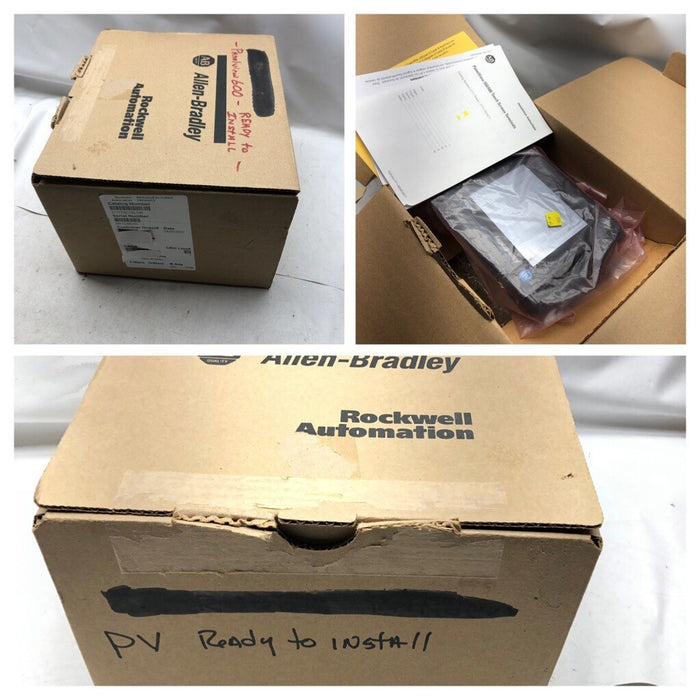 ALLEN BRADLEY PANELVIEW 600 24VDC CONTROLNET 2711-T6C15L1 4.46 2711-T 2711 PV600