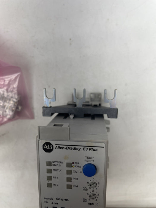 NEW 592-EC2PC ALLEN BRADLEY E3 PLUS OVERLOAD RELAY 592EC2PC /C .4-2 Amp NIB