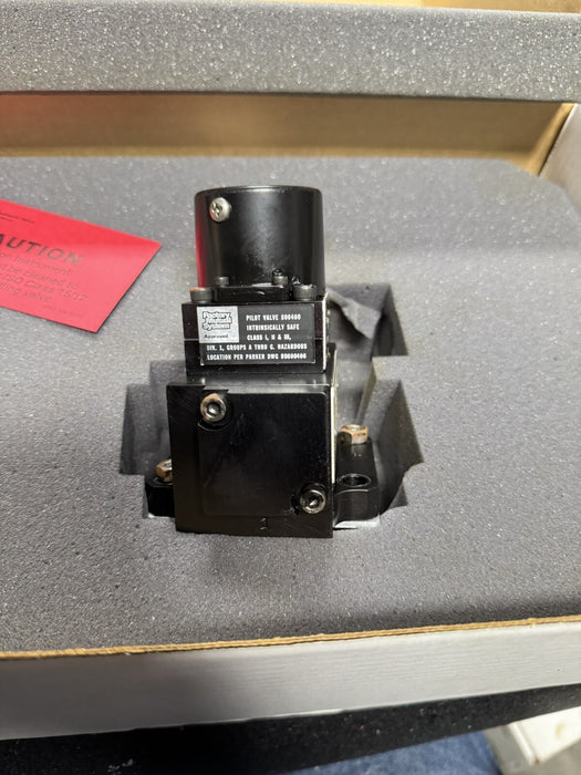 BD15BJJVD5 PARKER TWO STAGE SERVO VALVE 801234-BJJ-VR 5GPM 30/30ma BD15 3.5 VDC