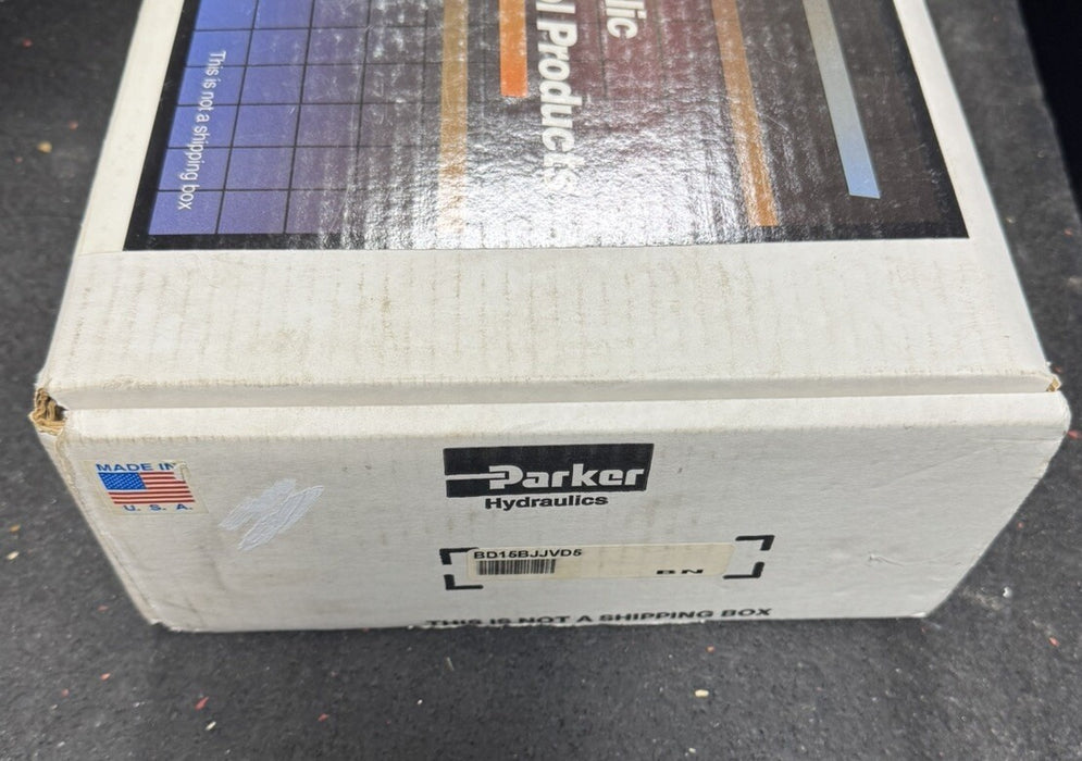 BD15BJJVD5 PARKER TWO STAGE SERVO VALVE 801234-BJJ-VR 5GPM 30/30ma BD15 3.5 VDC