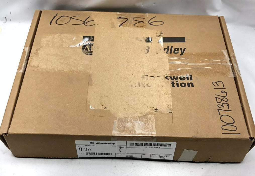 NEW 1771-IFE Analog Input ALLEN BRADLEY 1771-IFE/C NIB 2007-2008