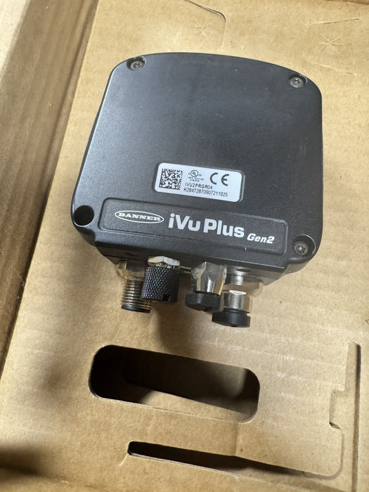 IVU2 iVuPlus Gen2 BANNER IVU2PRGR04 90721 BARCODE READER BCR Camera  3090721