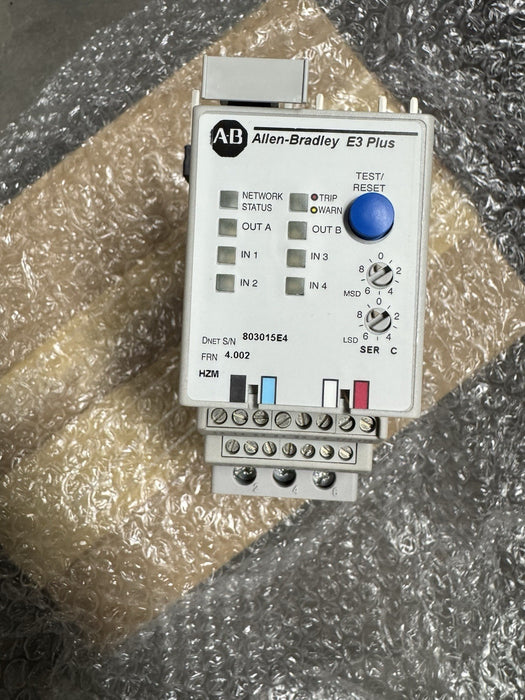 592-EC2BC  NEW IN BOX  ALLEN BRADLEY E3 PLUS OVERLOAD RELAY 592EC2BC /C 3-15 Amp