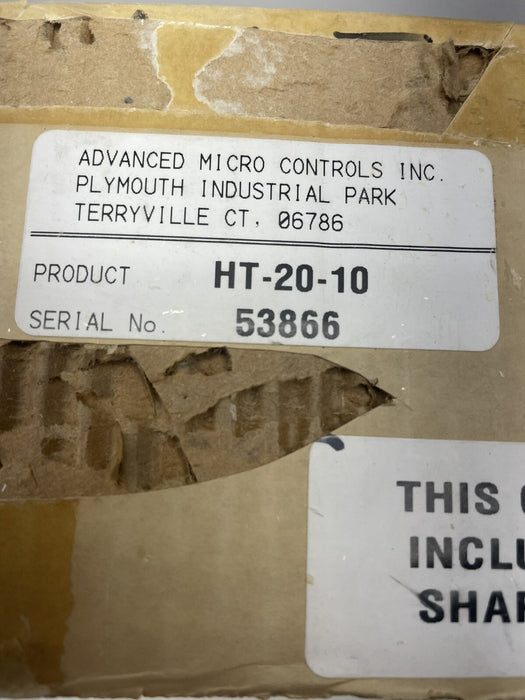 NEW ADVANCED MICRO CONTROLS AMCI HT-20-10 RESOLVER TRANSDUCER ENCODER ROTARY