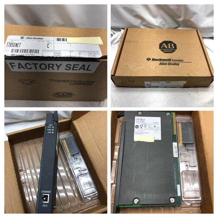 NEW Allen-Bradley 1785-ENET C Series C 1785ENET/C ETHERNET SIDE CARD PLC-5 PLC/5