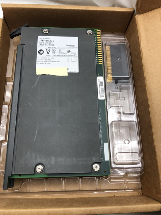 NEW Allen-Bradley 1785-ENET C Series C 1785ENET/C ETHERNET SIDE CARD PLC-5 PLC/5