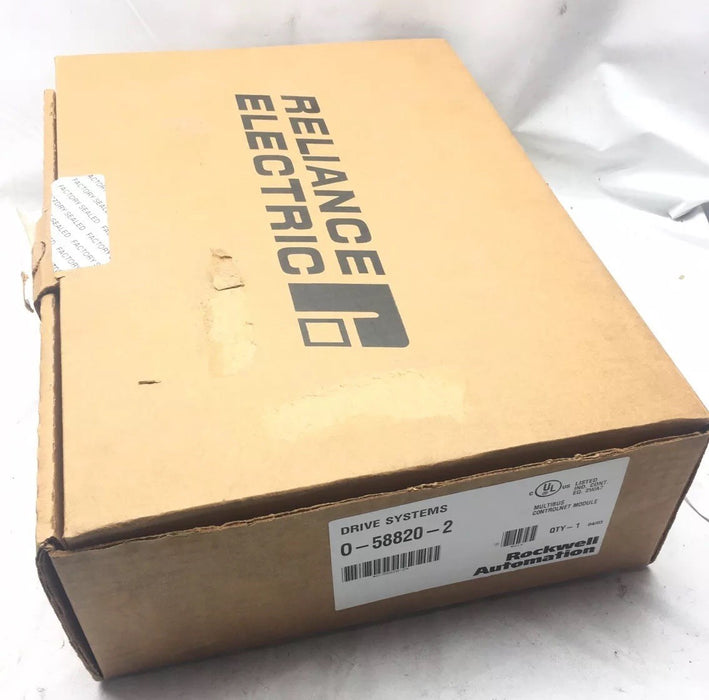 NEW Baldor Reliance 0-58820-2 MBCN AUTOMAX Multibus Controlnet  058820 Rockwell