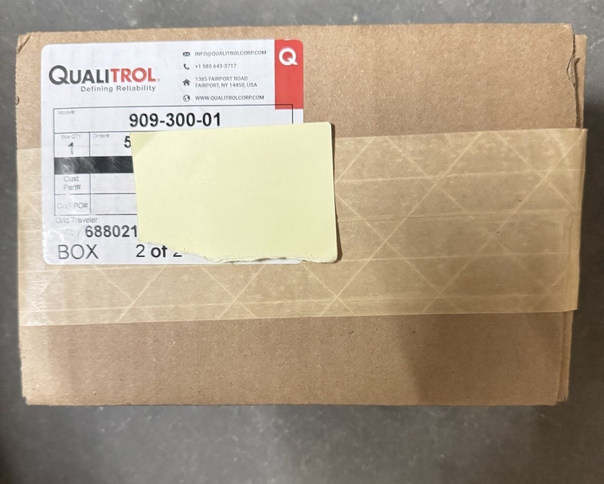 FACTORY SEALED QUALITROL 909-300-01 SEAL- IN RELAY 24VDC