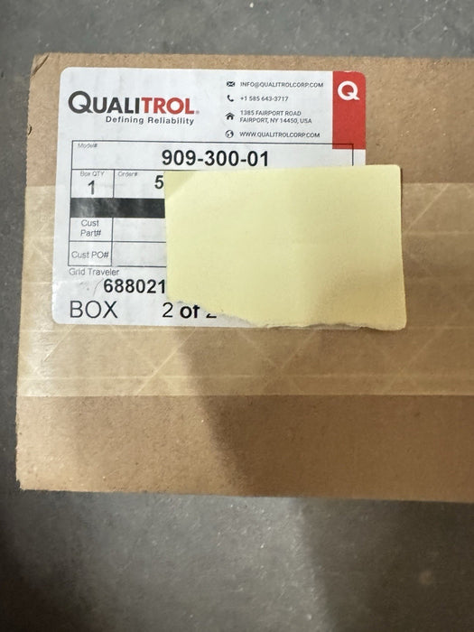 FACTORY SEALED QUALITROL 909-300-01 SEAL- IN RELAY 24VDC