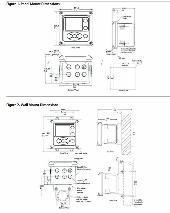 1056 NEW FACTORY SEALED 1056-03-21-38-AN EMERSON ROSEMOUNT ANALYZER 84-265 VAC