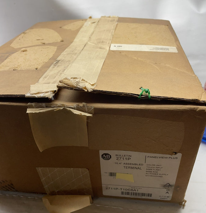 2711P-T10C6A1 NEW Allen Bradley AB PVP 1000 Touch 10" DH+/RIO/DH485 2711P