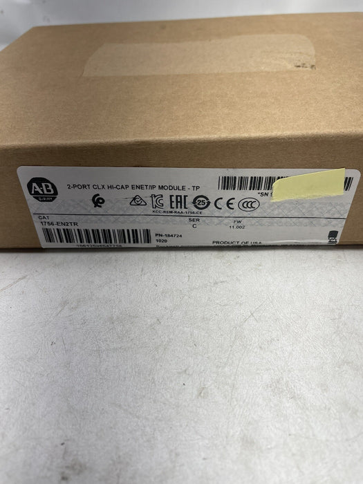 New 1756-EN2TR Sealed Allen Bradley Series C FW 11.002 ControlLogix 2021