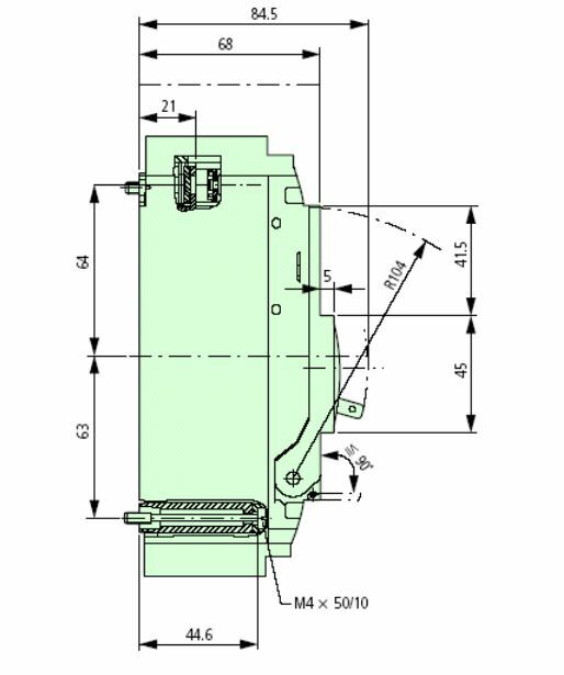 NEW MOELLER N1-100-NA 3-POLE MOLDED CASE DISCONNECT CIRCUIT BREAKER 100A EATON