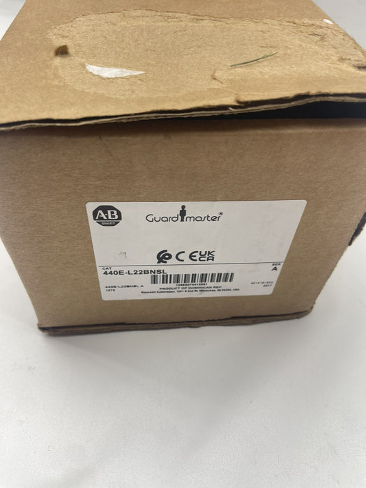 NEW 440E-L22BNSL GUARDMASTER LIFELINE 4 STAINLESS ROPE PULL SWITCH ALLEN BRADLEY