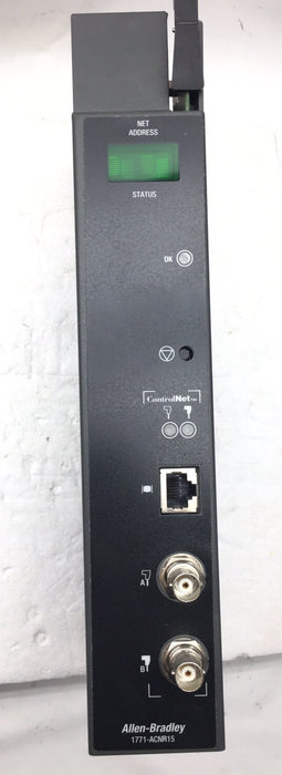 ALLEN BRADLEY 1771-ACNR15 Controlnet I/O Adapter for PLC-5 Systems 1771-ACNR15 B