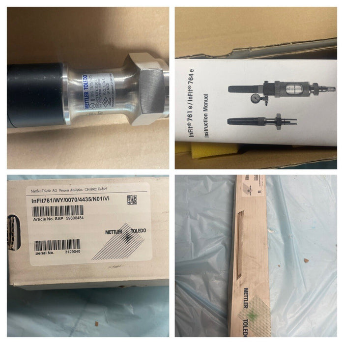 NEW METTLER TOLEDO InFit761 /WY/0070/4435/N01/Vi INSERTION HOUSING INFIT 761