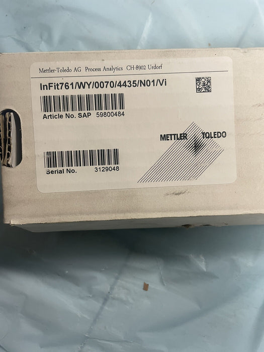 NEW METTLER TOLEDO InFit761 /WY/0070/4435/N01/Vi INSERTION HOUSING INFIT 761