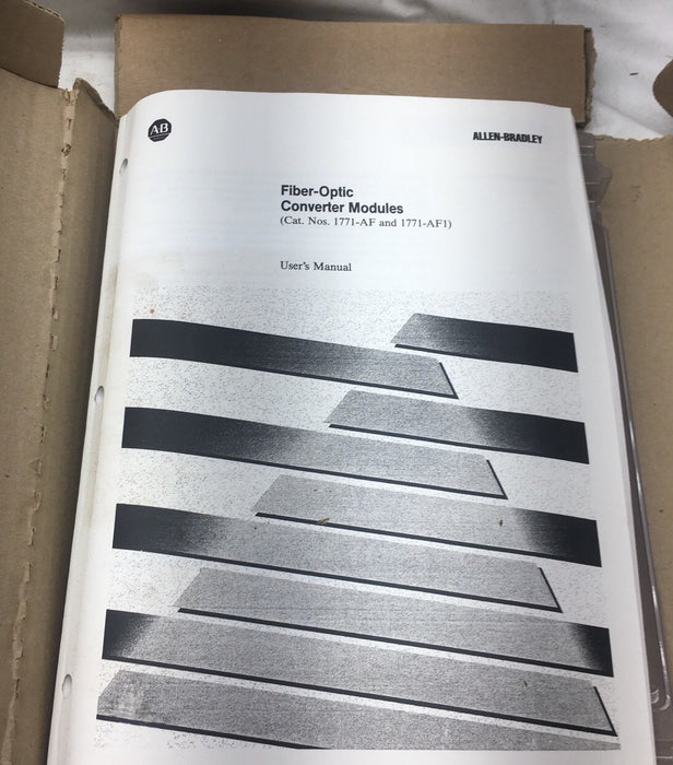 NEW ALLEN BRADLEY 1771-AF FIBER CONVERTER 2005 NIB