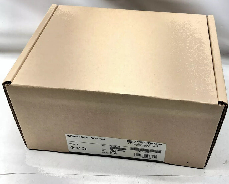 WP-R-ET-SW-0 WebPort NEW SEALED SPECTRUM CONTROLS