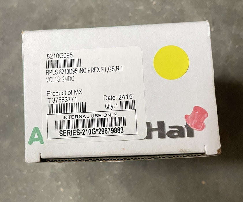 NEW 8210G095 ASCO REDHAT 24VDC 1 WAY 3/4" SOLENOID VALVE RPLS 8210D95 REDHAT