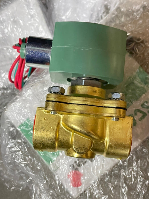 NEW 8210G095 ASCO REDHAT 24VDC 1 WAY 3/4" SOLENOID VALVE RPLS 8210D95 REDHAT