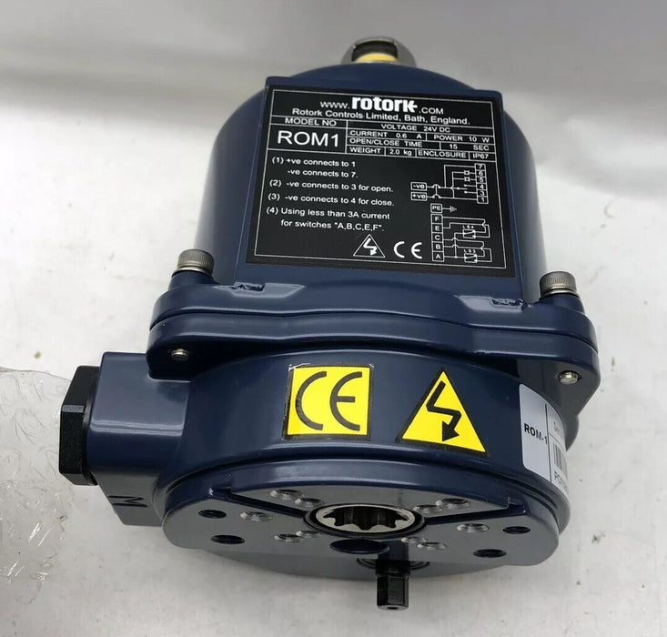 NEW ORIGINAL BOX ROTORK ROM1 24 VDC ACTUATOR ROM1F24/DCMW YS11-00 ROM-1 NIB